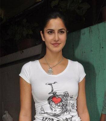 Katrina Kaif at the launch of a beauty salon.