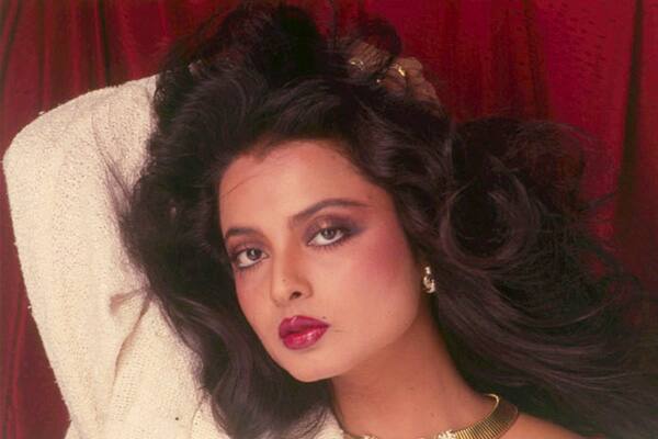 Bollywood diva Rekha captured by ace photographer Gautam Rajadhyaksha.