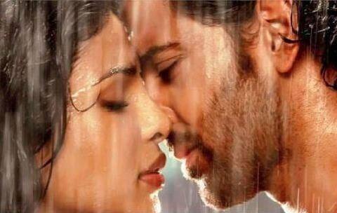 Priyanka Chopra and Hrithik Roshan in a still from Karan Johar's `Agneepath`.