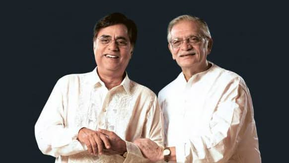 The veteran Ghazal exponent with legendary lyricist Gulzar.