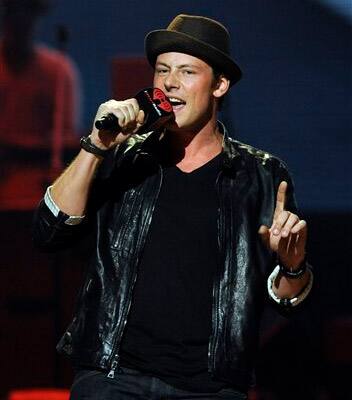 Cory Monteith is seen during the iHeartRadio music festival.