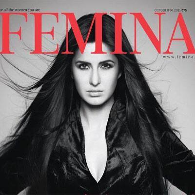 Katrina Kaif sizzles on the cover of Femina’s October 2011 issue.