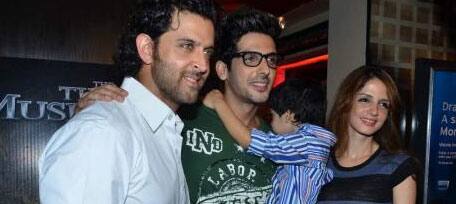 Hrithik Roshan at the premiere of LBZ. 