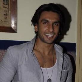 Actor Ranveer Singh at Don Bosco School. 