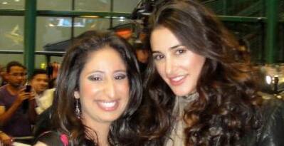 Nargis Fakhri promoting 'Rockstar' in London.