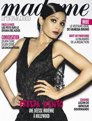 Freida Pinto Covers Madame Figaro.