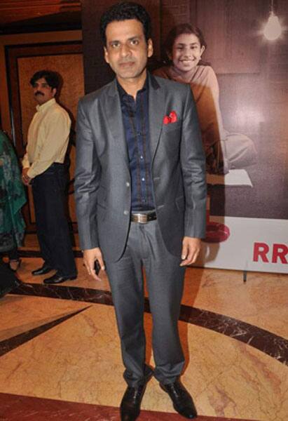 Manoj Bajpai at the Society Interior Awards.