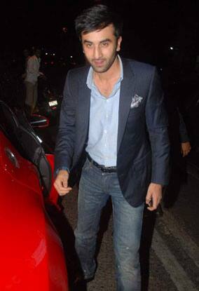 Ranbir Kapoor at `Rockstar` success party.