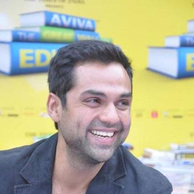 Abhay Deol spotted at a book launch event in Mumbai.