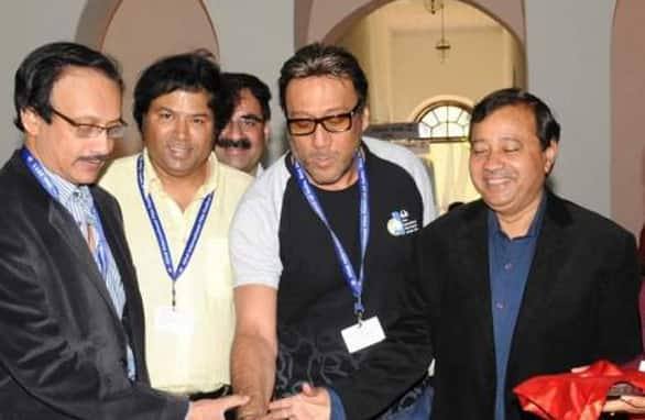 Actor Jackie Shroff at the opening of 42nd International Film Festival of India (IFFI) in Goa.