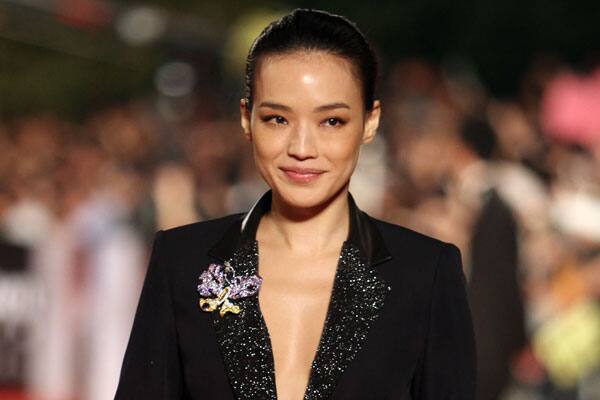 Taiwanese actress Shu Qi arrives at the 48th Golden Horse Awards.