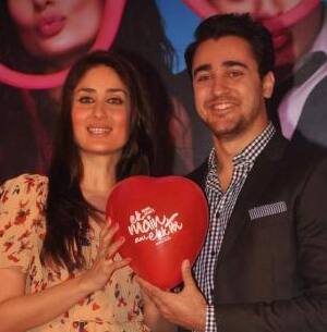  Kareena Kapoor and Imran Khan unveiling the first look of Ek Main Aur Ekk Tu.