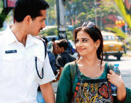 Vidya Balan in a still from her upcoming flick ‘Kahani’.