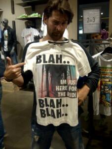 Neil Nitin Mukesh says he loves this T-Shirt.