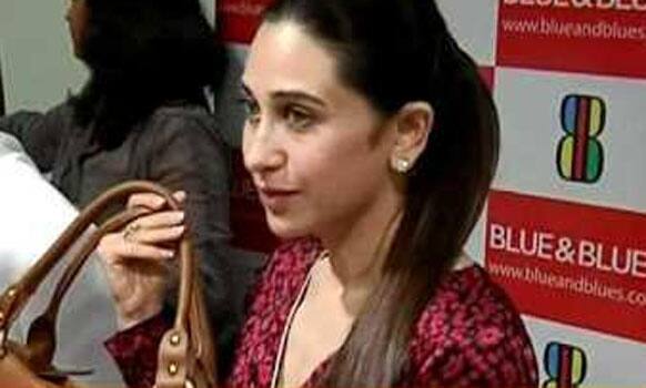 Karisma Kapoor at the Blue & Blues Store launch in Kolkata.