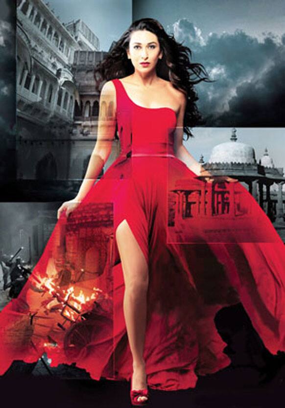 Karisma Kapoor looks stunning in a new promotional pic of  'Dangerous Ishq'.