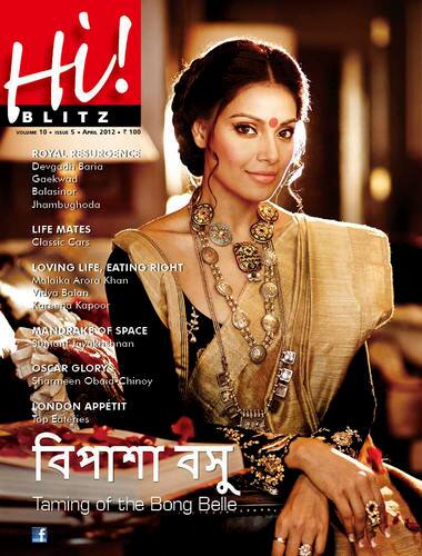 Bipasha Basu looks gorgeous on the cover of Hi!Blitz magazine, April issue.