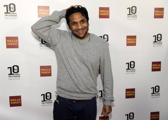 Ravi Patel poses at the opening night of the 10th Annual Indian Film Festival of Los Angeles.