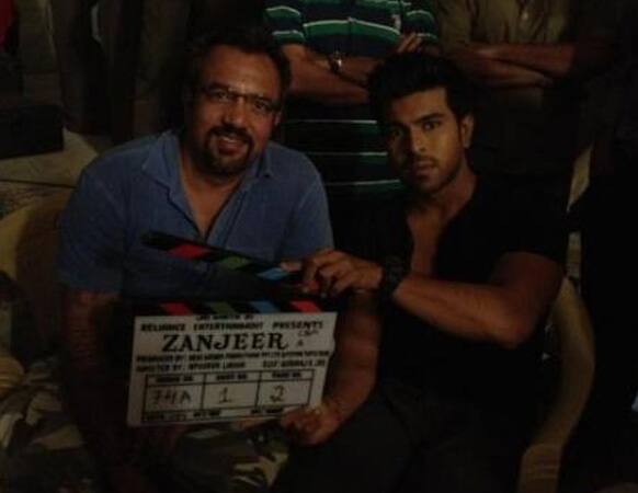 Ram Charan Teja and Apoorva Lakhia kickstart 'Zanjeer' remake.