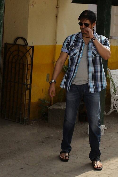 Vivek Oberoi in a still from his upcoming flick.