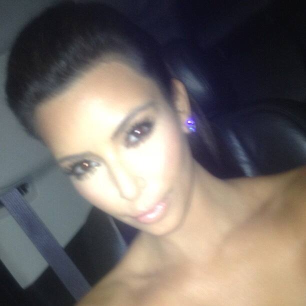 Kim Kardashian's latest Twitter pic.