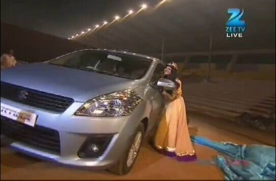 DID 3 Grand Finale winner Rajasmita Kar with her prize - a brand new car!