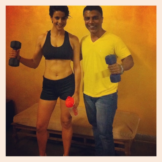 Gul Panag posted this pic of hers with Subi Samuel on Twitter and wrote, 