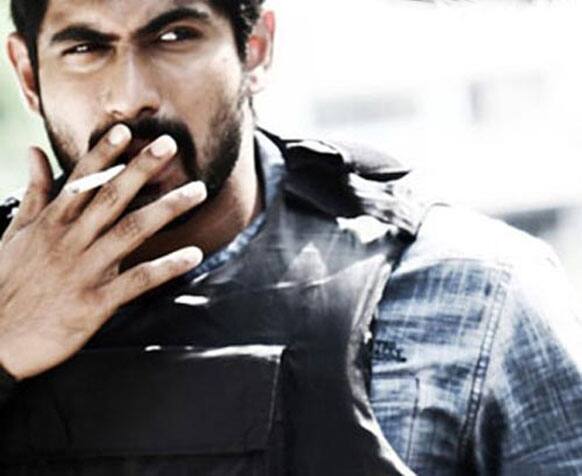 Rana Daggubati in a still from 'Department', a film by Ram Gopal Varma.