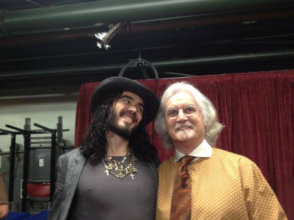 British comedian Russell Brand posted this pic of his on Twitter and was at his wittiest best while writing, 