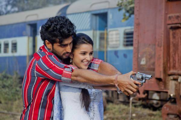 A still from Arjun Kapoor and Parineeti Chopra starrer 'Ishaqzaade'.