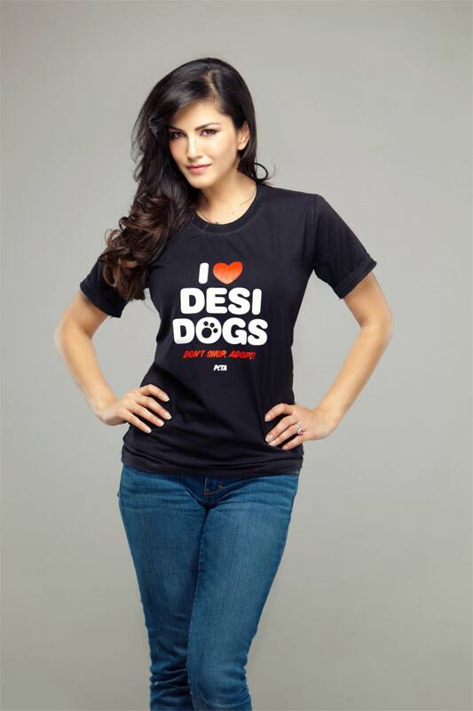 Sunny Leone pledges to save 'desi dogs'.