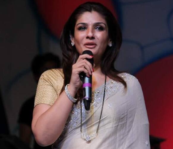 Raveena Tandon at the Dada Saheb Phalke Awards Ceremony.