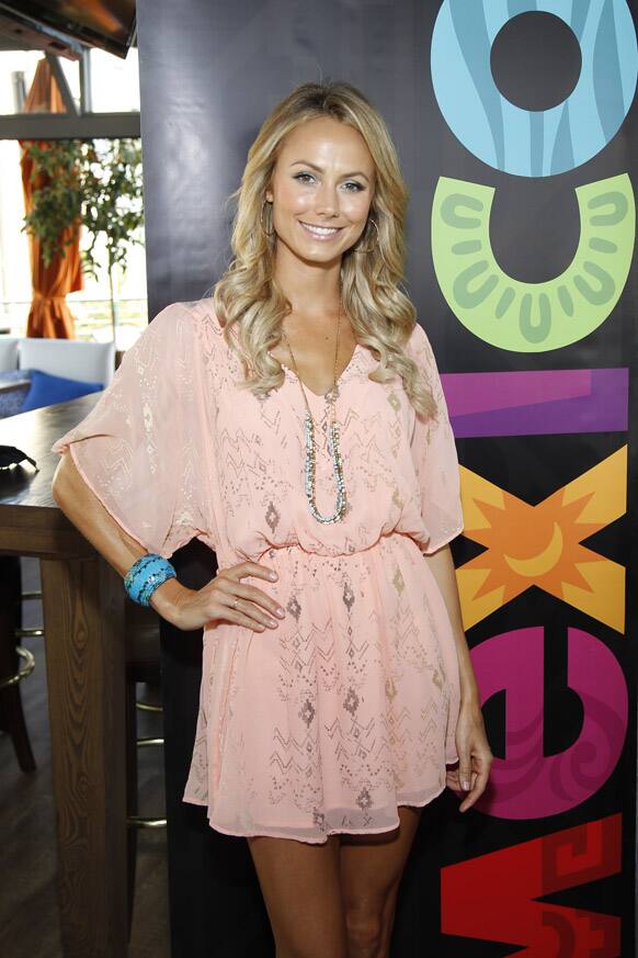 Actress/model Stacy Kiebler is seen at Mexico Tourism's Cinco de Mayo Event at Mixology 101, in Los Angeles.