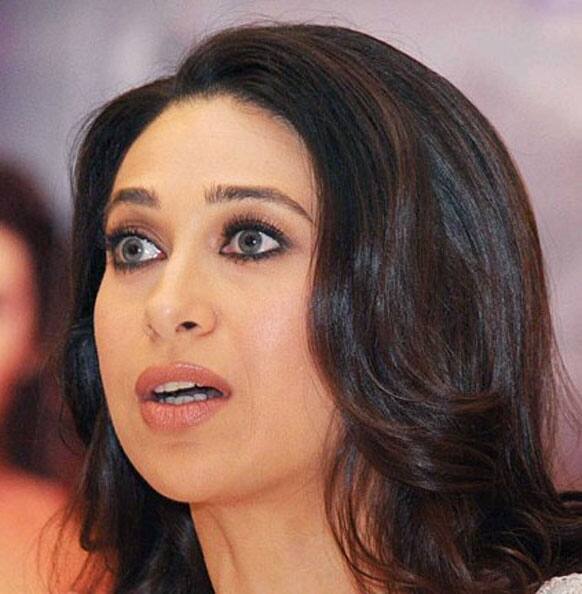 Karisma Kapoor promotes her new film 'Dangerous Ishq'.