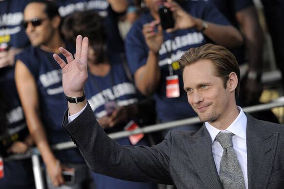 Alexander Skarsgard, a cast member in the film 