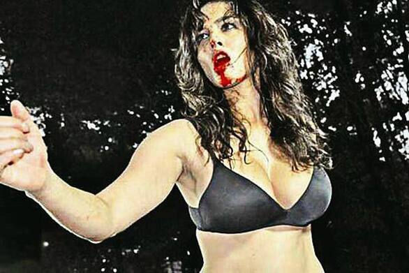 Hot actress Sunny Leone in a deadly avatar from upcoming flick 'Jism 2'.