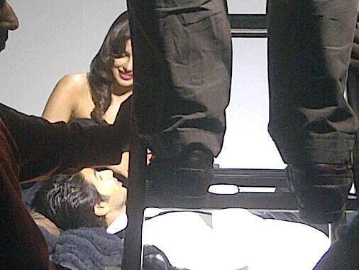 Love birds in the making! As tweeted by Rahul Nanda, editor, Filmfare 