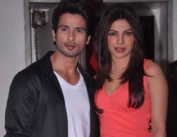 Shahid and Priyanka came to promote 'Teri Meri Kahaani' on Zee TV's 'DID Lil Masters'.