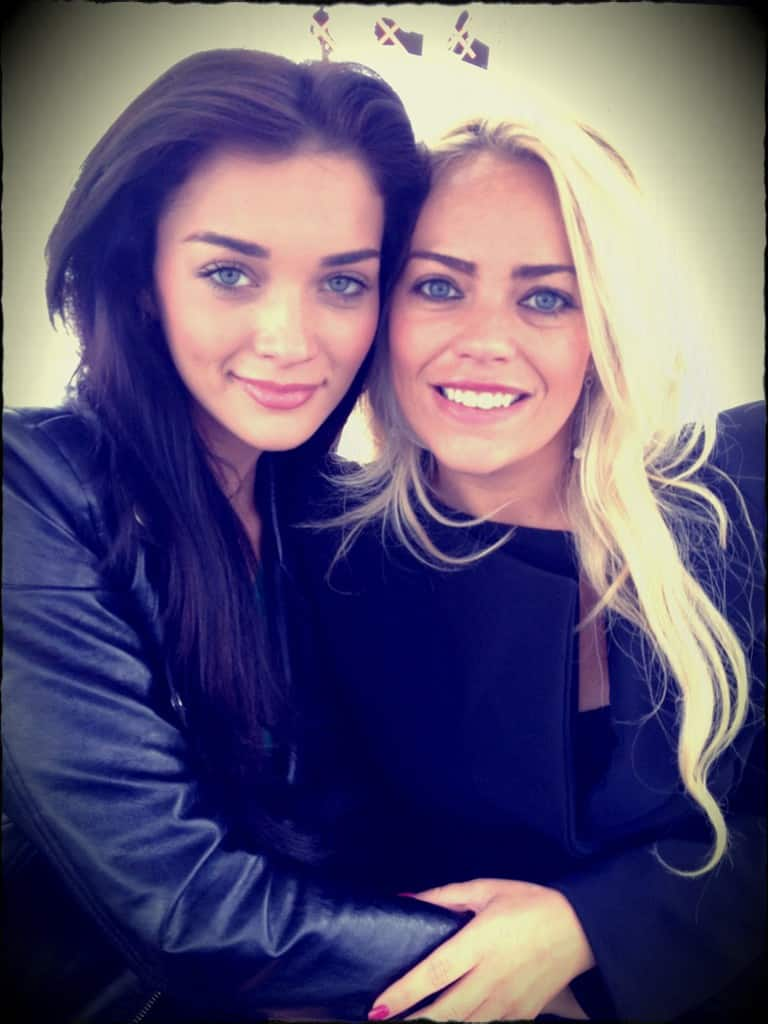 Amy Jackson posted this pic of hers with her elder sister on Twitter.