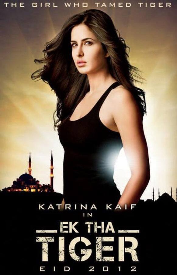 Katrina Kaif's first look seems interesting in the poster of 'Ek Tha Tiger'.