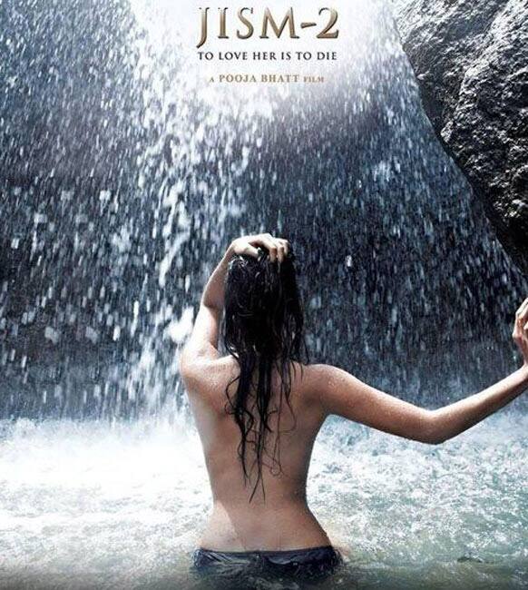 A new sensual poster of 'Jism 2' featuring hot actress Sunny Leone.