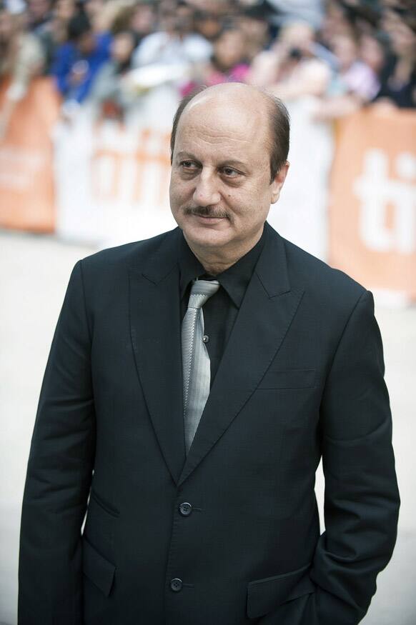 Actor Anupam Kher attends the 