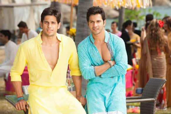 Siddharth and Varun in show their traditional avatar.