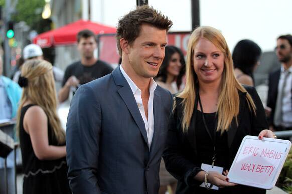 Actor Eric Mabius attends Creative Visions Foundation's Turn on LA event, in Santa Monica.