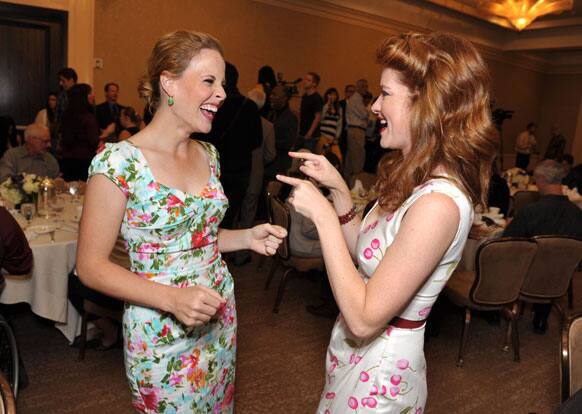  Actresses Katie Leclerc, left, and Sarah Drew attend the 2012 Media Access Awards in Beverly Hills, Calif. 