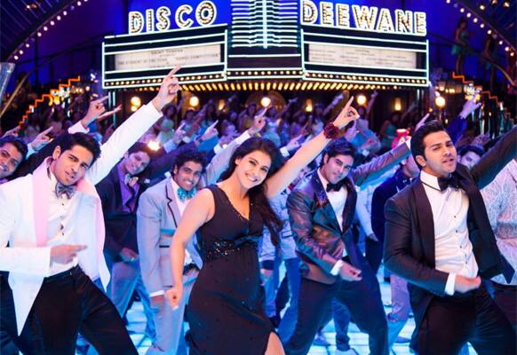 Karan Johar's lucky mascot Kajol features in the 'Disco Song' in the director's next film 'Student Of The Year'.