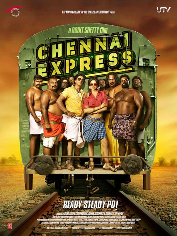 UTV Motion Pictures posted this poster of the film 'Chennai Express' and wrote,
