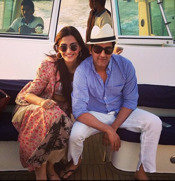 Sonam Kapoor posted this pic on instagram and wrote,
