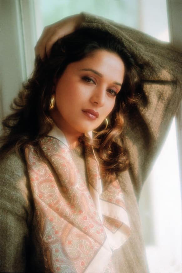Madhuri Dixit posted this pic of hers on Twitter accompanied by the tweet: