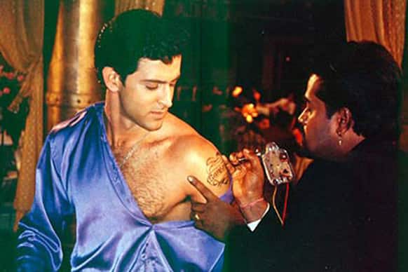 Hrithik Roshan dared to got his beloved's name inked on his arm in the movie 'Main Prem Ki Diwani Hoon'. Are you willing to take a similar course this Valentine's Day?